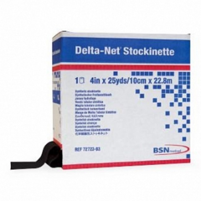 Stockinette  Delta Net  Synth  Black  4X25yd