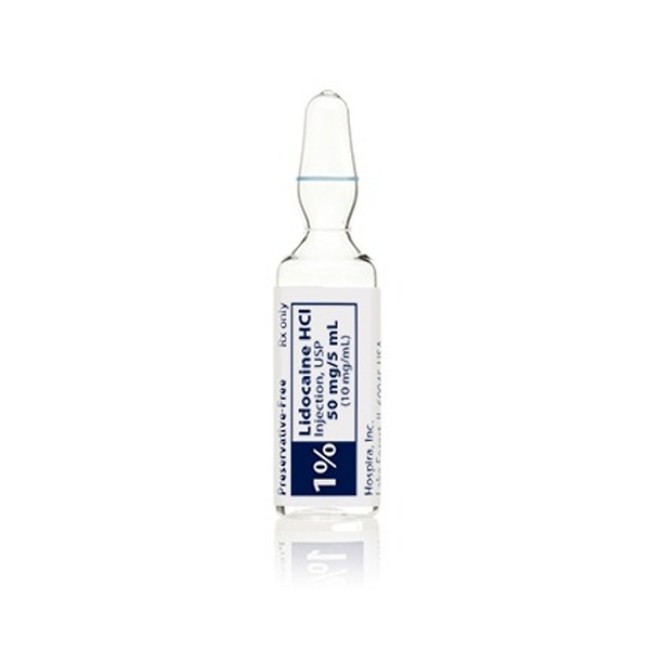 Lidocaine 1  Pf Amp 25X5ml