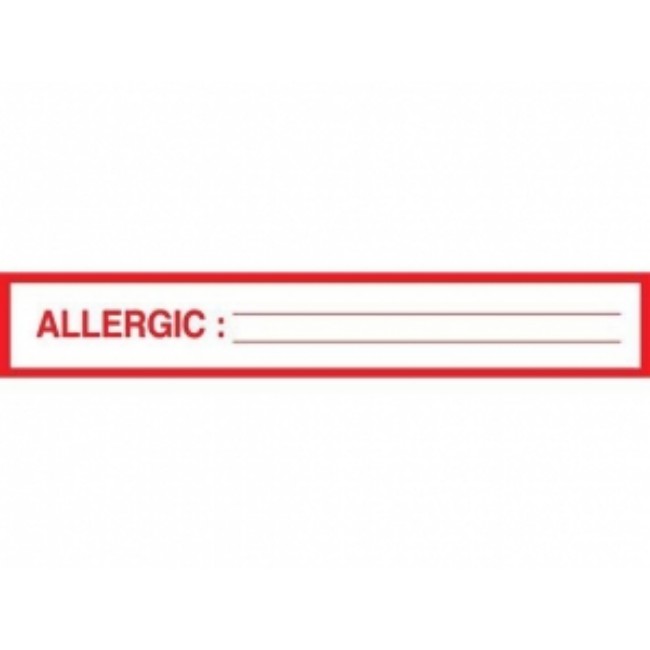 Label 1X5 Allergic 500 Rlmin 6 Rls