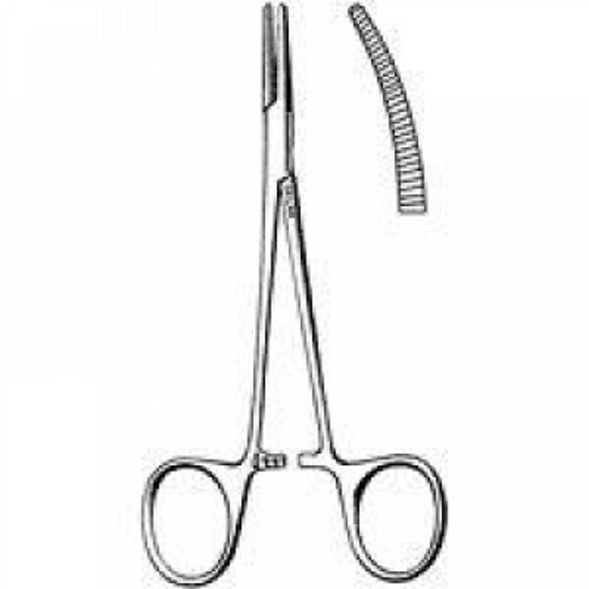 Forceps   Halsted Mosquito   Curved   5