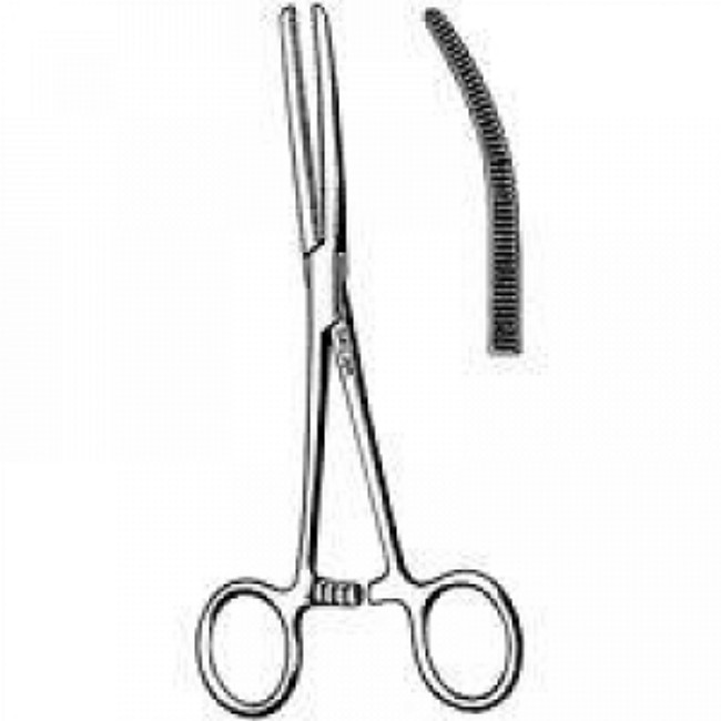 Forceps   Curved Rochester Pean 6 25