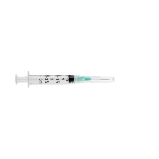 Syringes  Luer Lock Syringe With 21G X 1  Hypodermic Needle   3 Ml