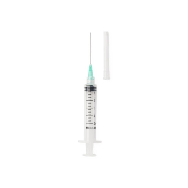 Syringes  Luer Lock Syringe With 21G X 1 5  Hypodermic Needle   5 Ml