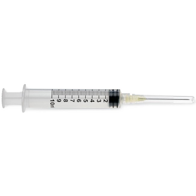 Syringes  Luer Lock Syringe With 20G X 1 5  Hypodermic Needle   10 Ml