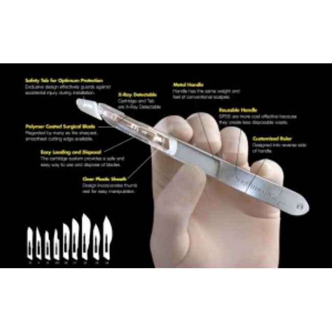 Blade   Safety Cartridge Sterile  15