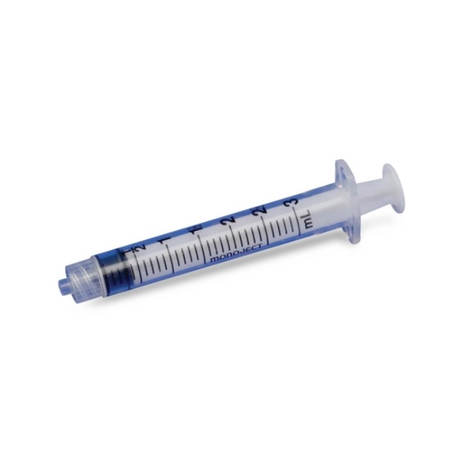 Needles Syringes  Monoject Syringe With Hypodermic Needle   23 G X 1   3 Ml