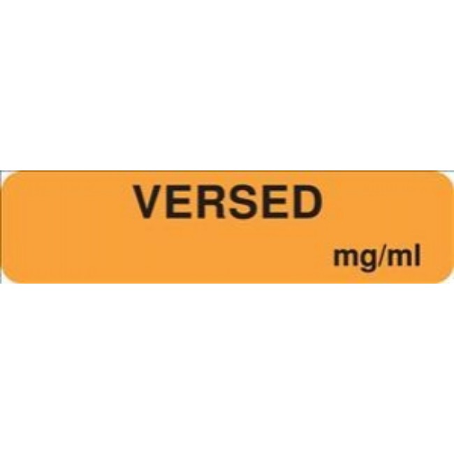 Label  Versedmg Mi Orng 760 Roll