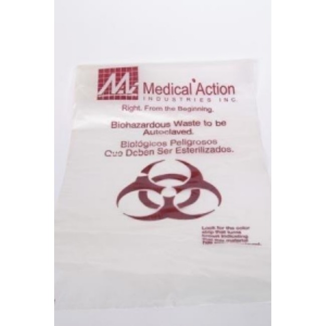 Bag  Biohazard  W Symbol  12X 24