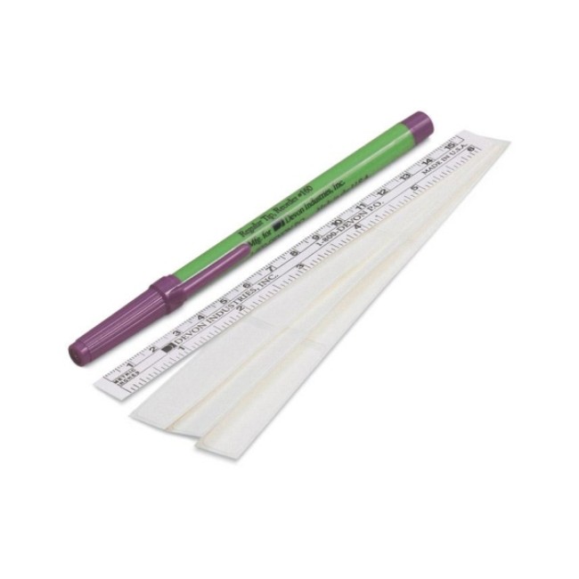 Markers  Surgical Skin Marker With Flex Ruler   Regular Tip   9 Labels