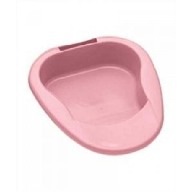 Bedpan   Tri Hold Commode   Rose