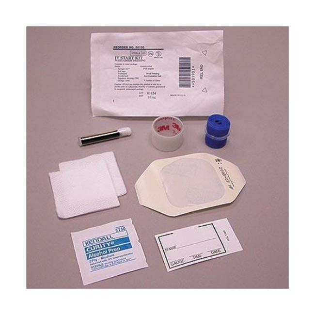 Iv Start Kits  Iv Start Kit With Tegaderm And Chloraprep Sepp Applicator