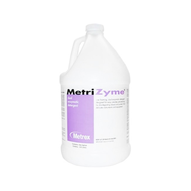 Detergents  Metrizyme Dual Enzymatic Detergent For Instrument Cleaning   1 Gal 