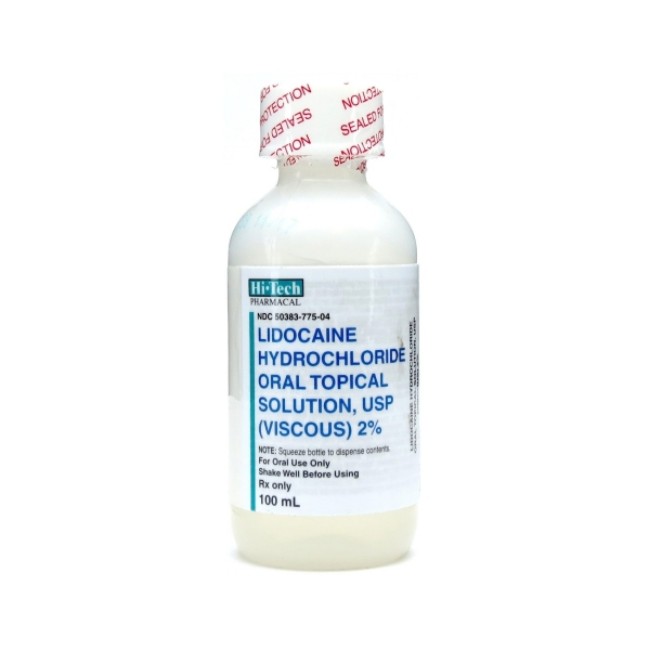 Lidocaine 2  Viscous Oral Top Soln 100Ml