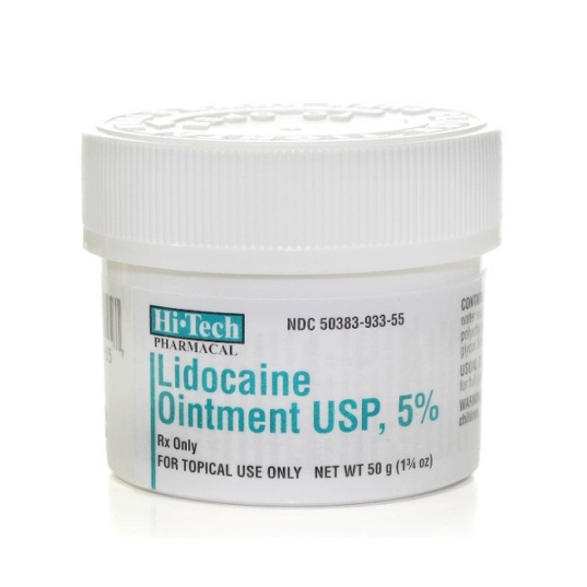 Lidocaine 5  Ointment 50Gm Jar