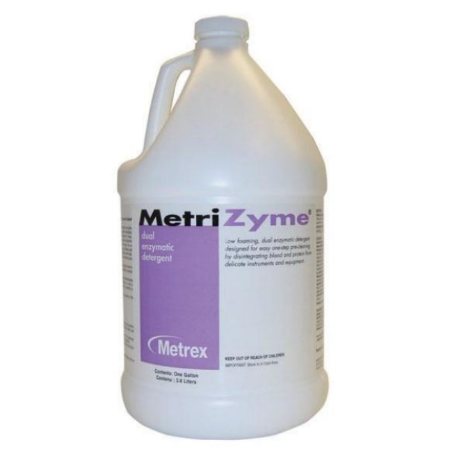 Detergents  Metrizyme Dual Enzymatic Detergent   1 Gal 