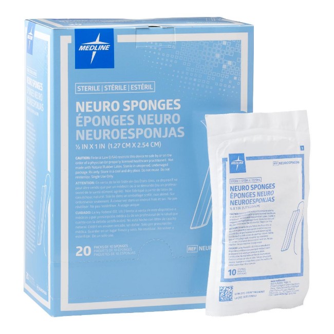 Sponge  Neuro  0 5X1  Xr  Strl  Lf  10 Pk