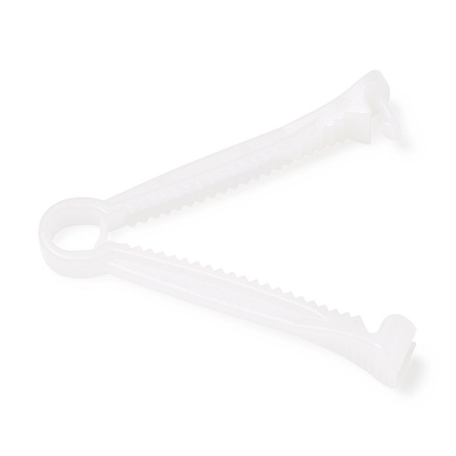 Clamp  Umbilcial Cord  Plastic  White