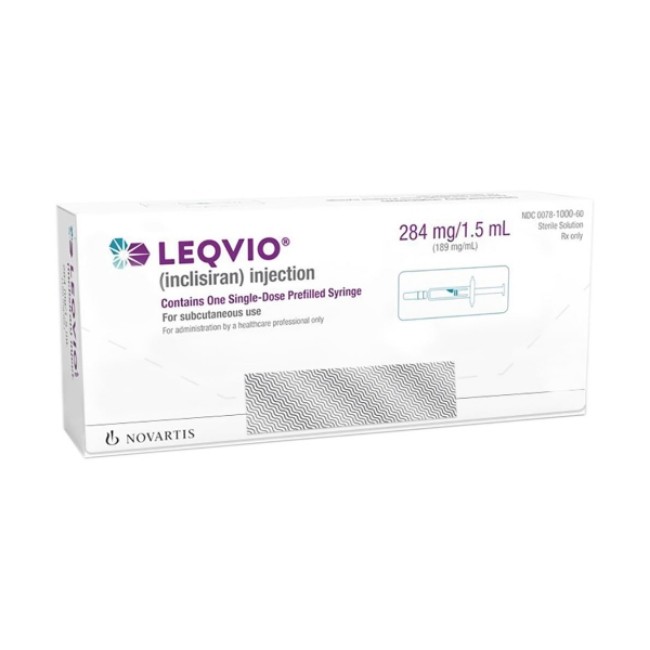 Leqvio   189Mg Ml    284 Mg   Syringes   1X1 5 Ml