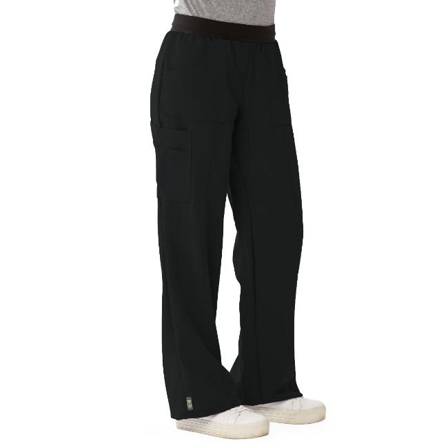 Pant  Scrub  Pacific Ave  Cargo  Blk  Lt