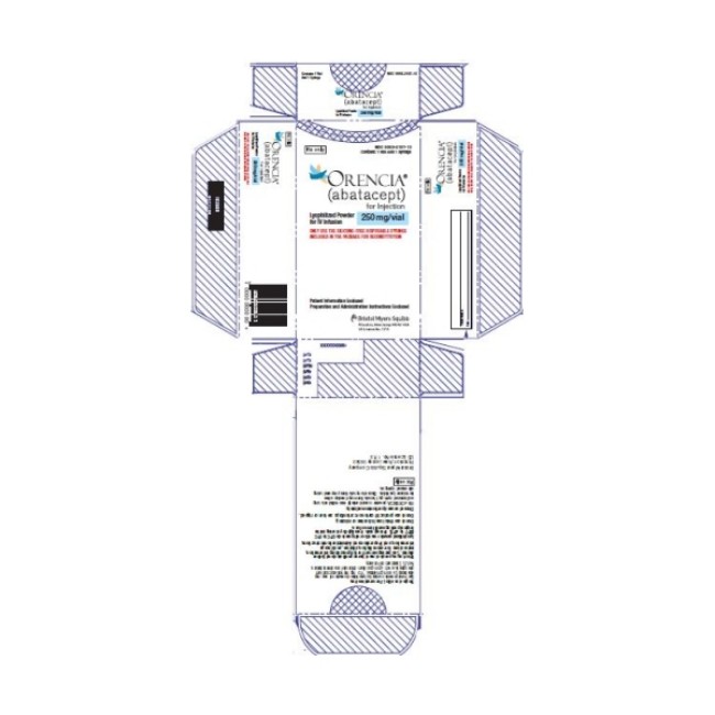 Orencia 250Mg 15Ml Vial Ea