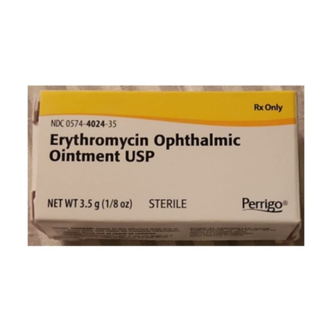 Erythromycin 0 5  Unit Dose Ophthalmic Ointment   1 G   50 Box