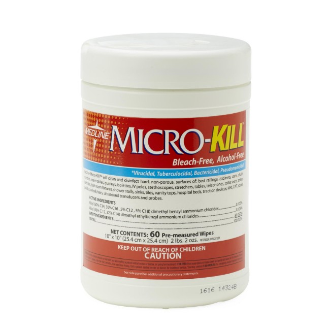 Wipe  Germ  Micro Kill Af  10X10  60Ct