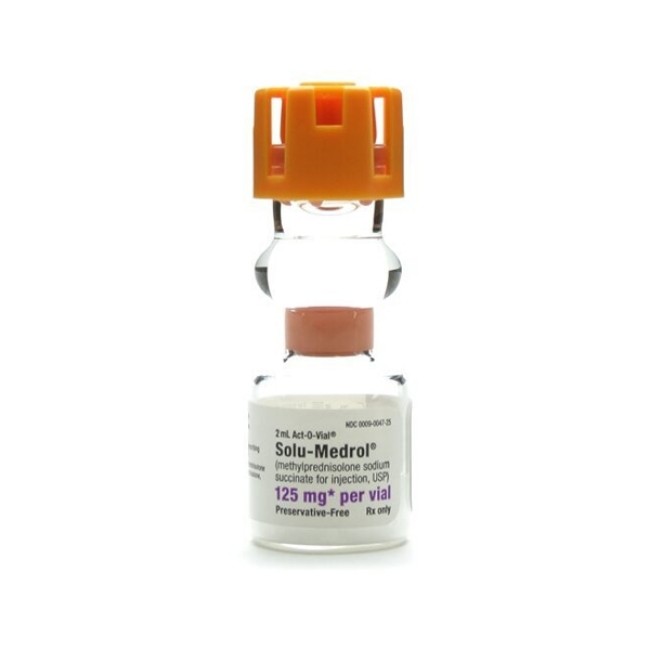 Solu Medrol 125Mg Aov 2Ml