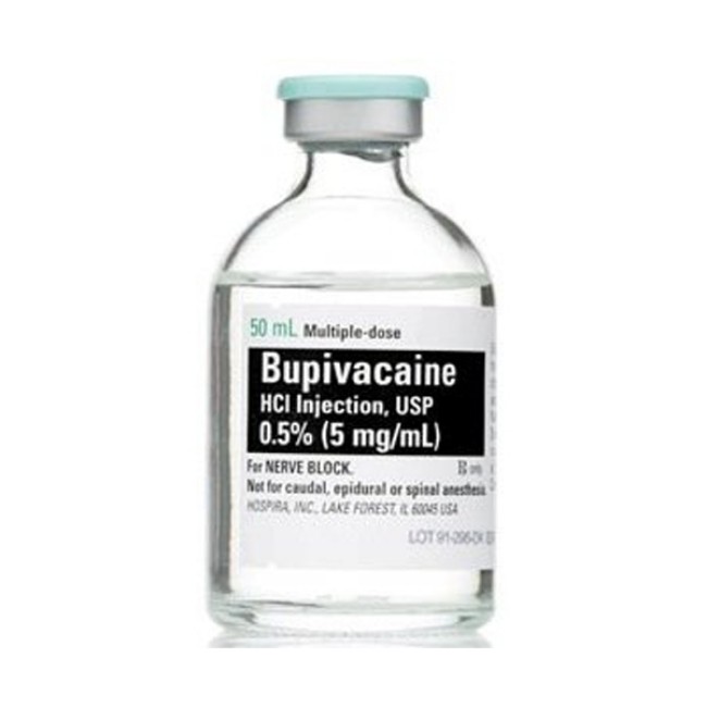 Bupivacaine Hcl Injection   0 5  Multidose Vial   50 Ml