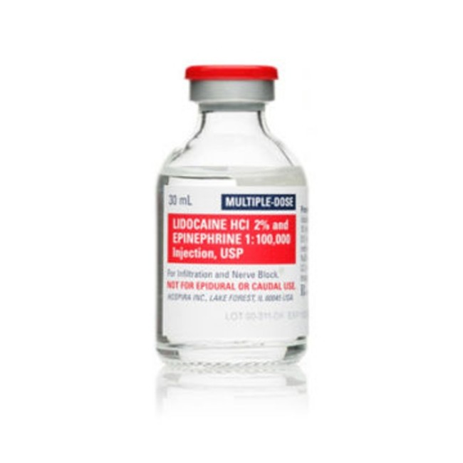 Lidocaine 2 Epi 1 100   000 Multiple Dose Vial   50Ml