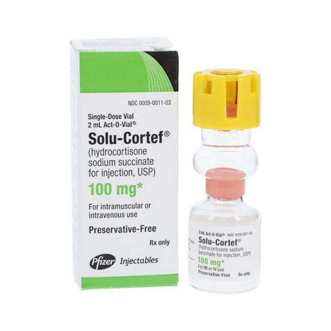 Solu Cortef Actvl 100Mg 2Ml