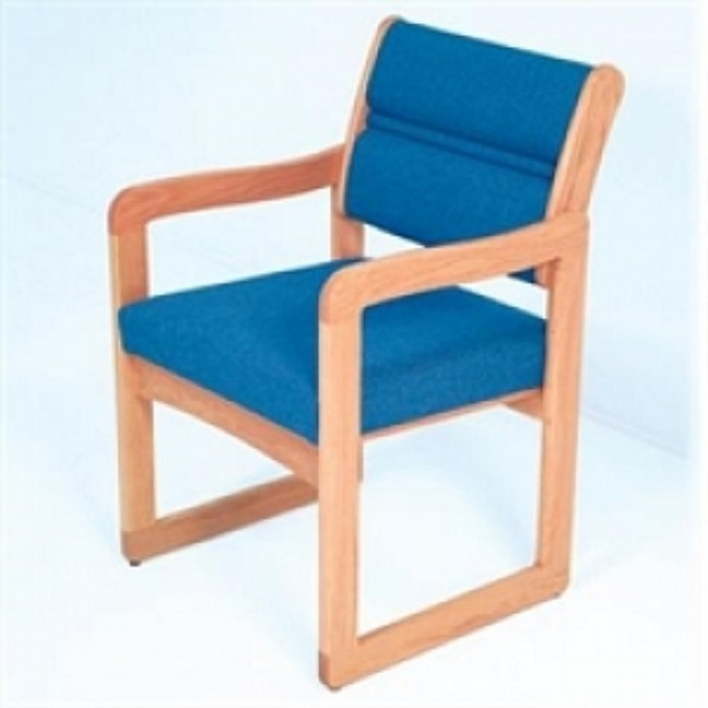 Chair  Single Sled  W Arms