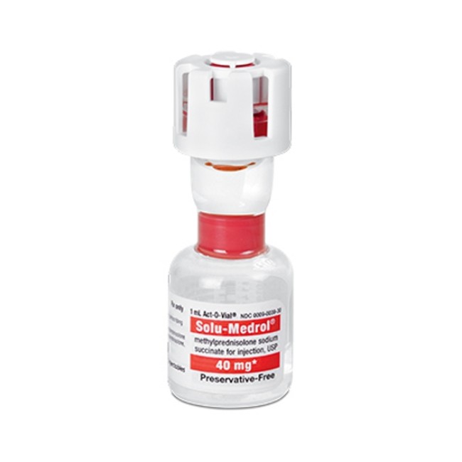 SOLU MEDROL 40MG 1mL NVP 25