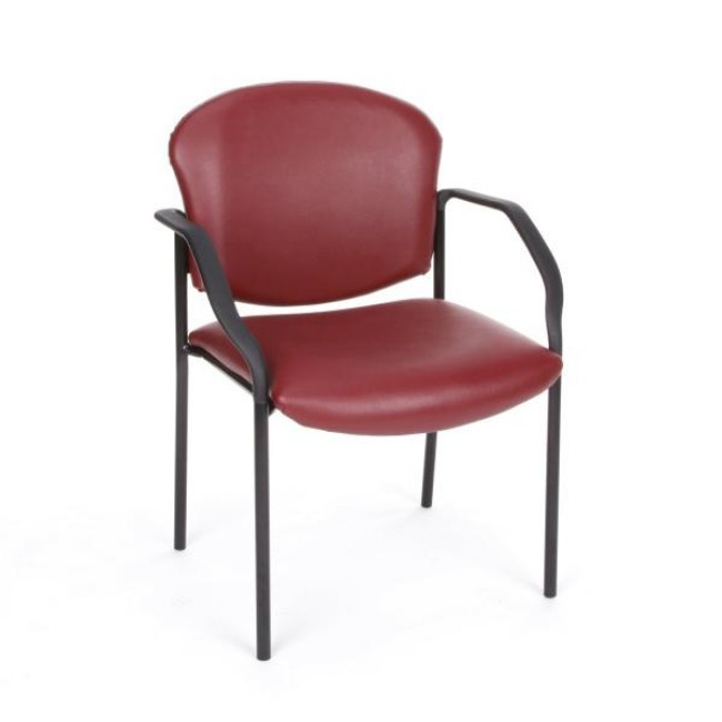 Chair  Guest Rcption  Stckbl  Vinyl W  Arms