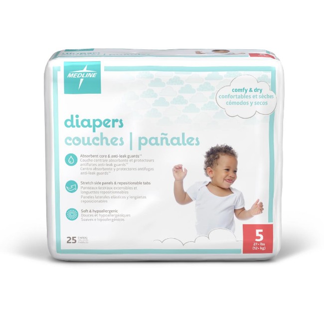 Diaper  Baby  Size 5   27  Lbs