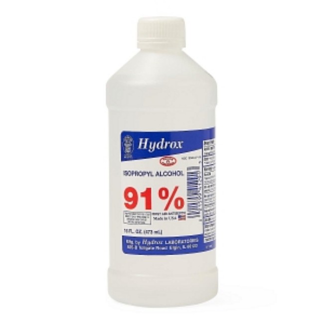 Non Returnable   Alcohol Isopropyl 91  Round Bottle 16Oz