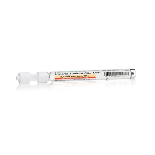 Injections  Heparin Sodium Injection   5  000 Units Ml   Prefilled Syringe   50 X 1 Ml