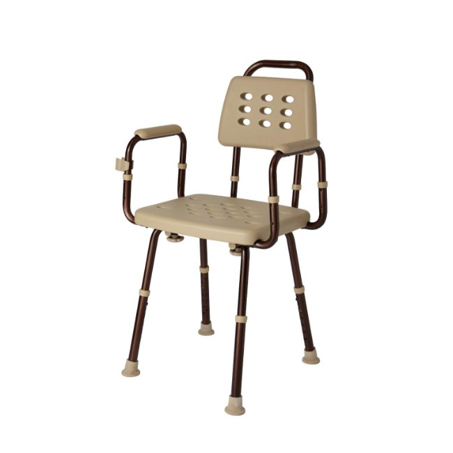 Elements Shower Chair With Back  Micr