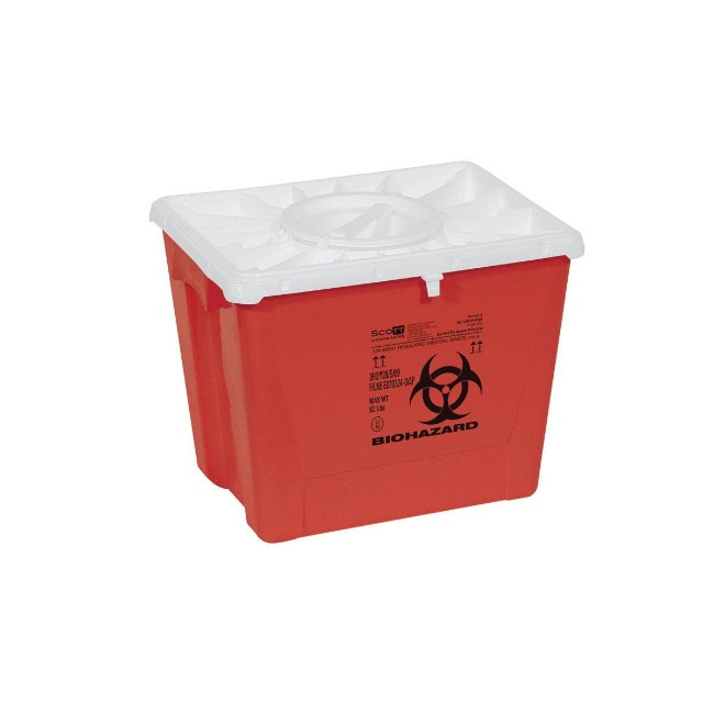 Container  Sharps  8 Gal  Port  Red  Pgii
