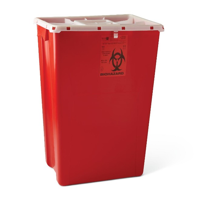 Container  Sharps  18 Gal  Red  Port  Pgii