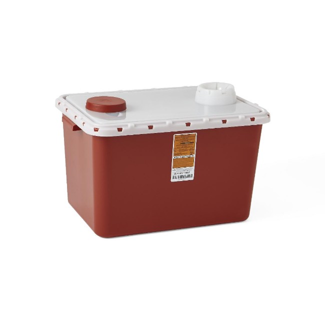 Container  Sharps  8 Gal  Red  Star