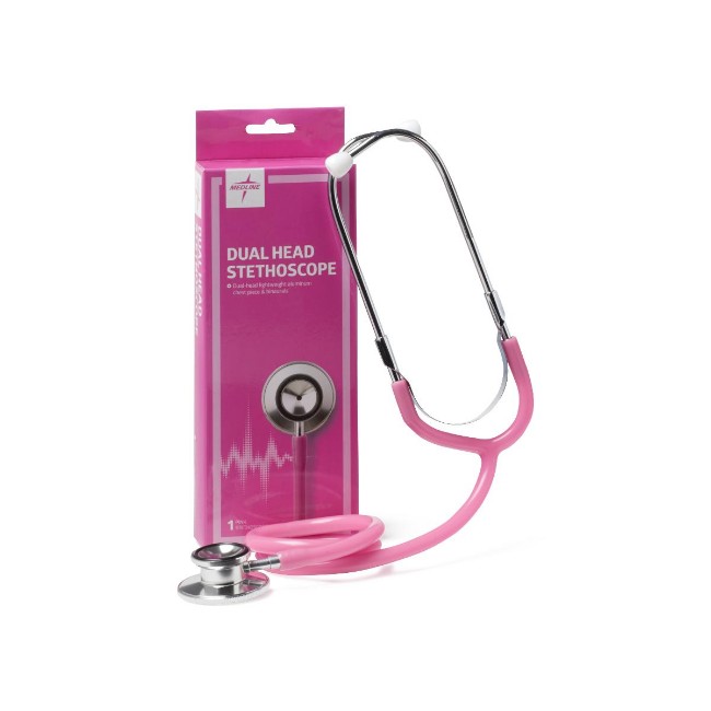 Stethoscope  Dual Head  Pink