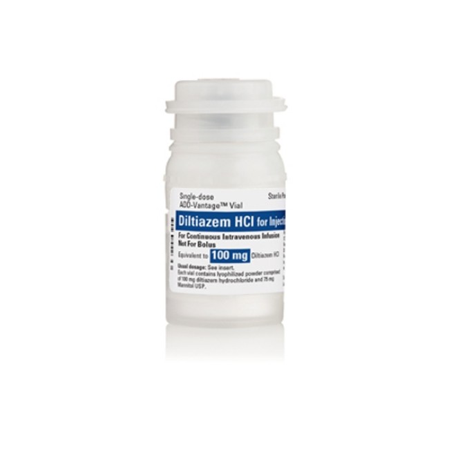 Diltiazem Hydrochloride Injection   100 Mg   10 X 100 Mg Single Dose Vial