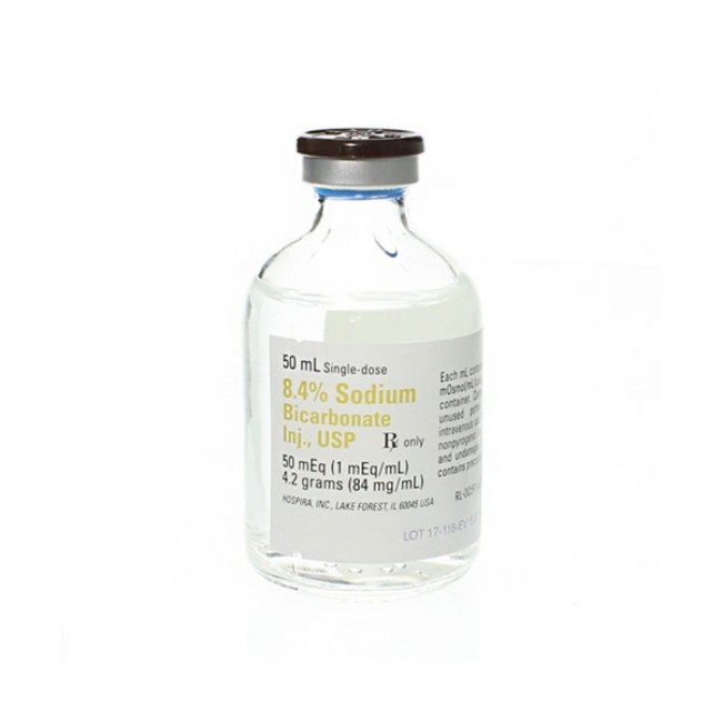 Injections  Sodium Bicarbonate Injection   8 4   Single Dose Vial   25 X 50 Ml