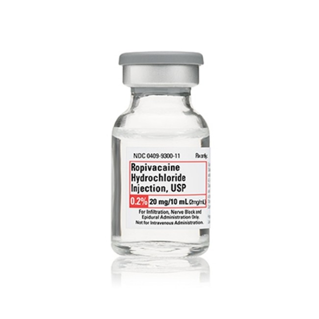 Ropivacaine 2Mg Ml Sdv 10X10ml