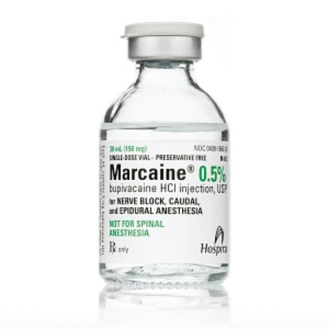 Injections  Marcaine Injection   0 5   10 X 30 Ml Prefilled Single Dose Vial