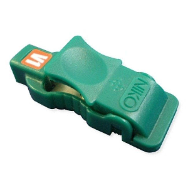 Clip  Ecg  Adapter  Green 10 Pk
