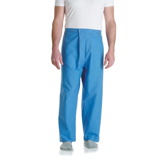 Pant  Pajama  4 Snap  Light Blue  2Xl