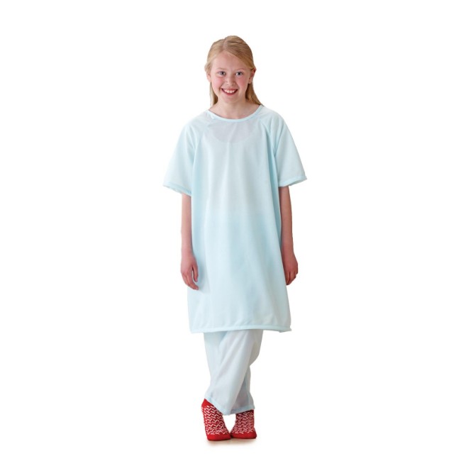 Shirt  Pajama  Pediatric  Blue  Large