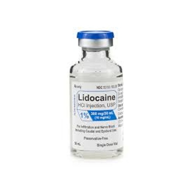 Injections  Lidocaine Hydrochloride Injection   1   Preservative Free   Single Dose Vial   10 X 5 Ml