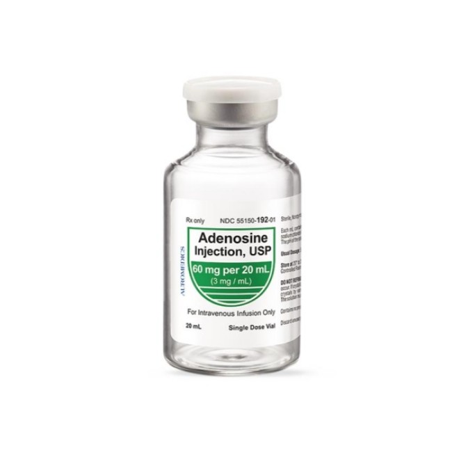 Injections  Adenosine   3 Mg Ml Single Dose Vial   20 Ml